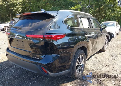 2023 Toyota Highlander Xle z USA, uszkodzony, nr VIN 5TDKDRBH9PS025068